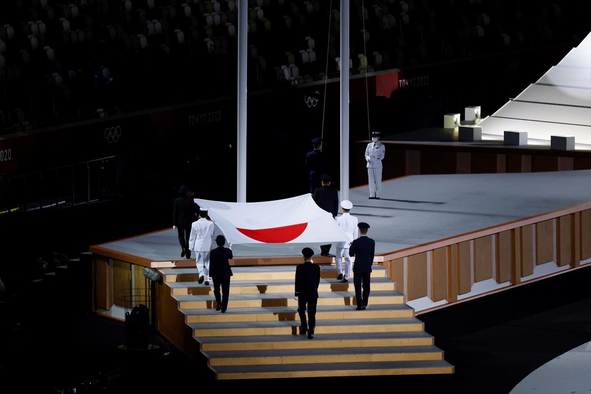 Ceremonia inaugural de los Juegos Olímpicos de Tokio (EFE)