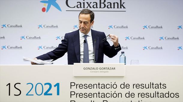 Consejero delegado de CaixaBank, Gonzalo Gortázar. Foto: EFE