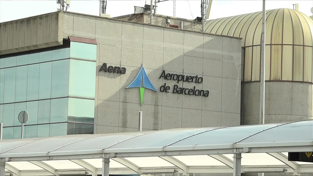 El Aeropuerto de El Prat.