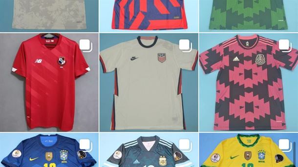 Venta de camisetas de fútbol por Instagram
