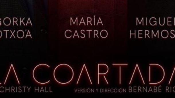 “La Coartada”: una obra de suspense que se representa hoy y mañana en el Teatro Principal Antzokia