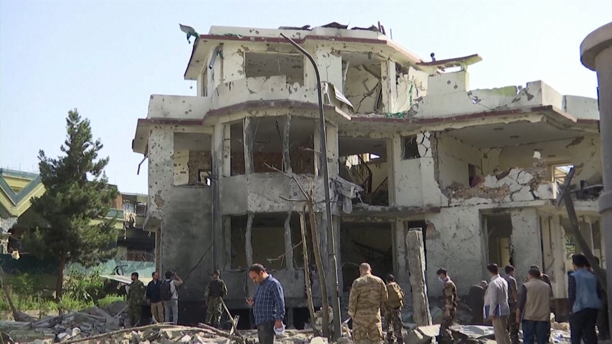 Los talibanes de Afganistán han perpetrado un ataque frente a la casa del ministro de Defensa