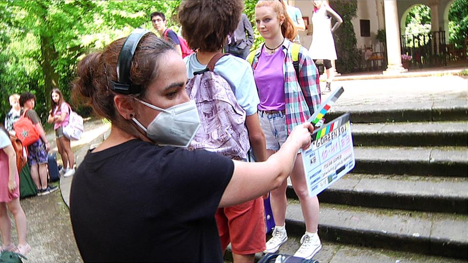 Grabazioan murgilduta