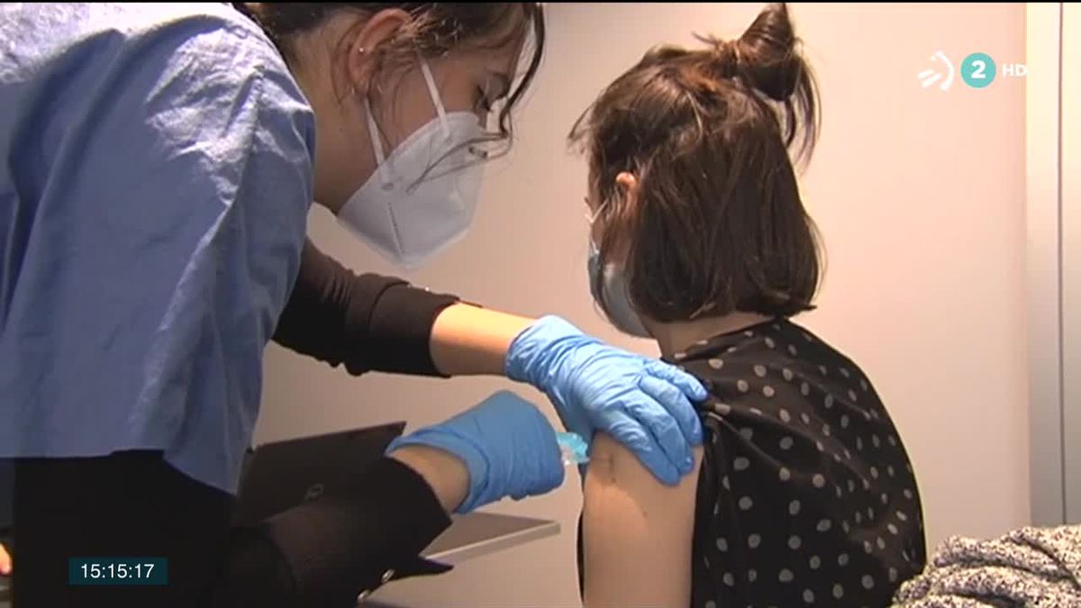 Vacunación en Navarra. Imagen: EITB Media
