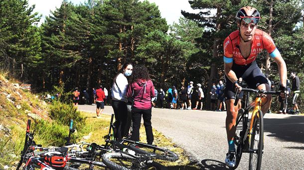 Mikel Landa durante la Vuelta a Burgos