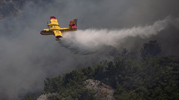 Incendio de Turquía. Fuente: EFE