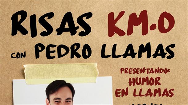Cartel del programa "Risas Km0" de este viernes en el Villa-Lucía
