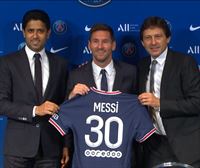 El PSG presenta a Leo Messi