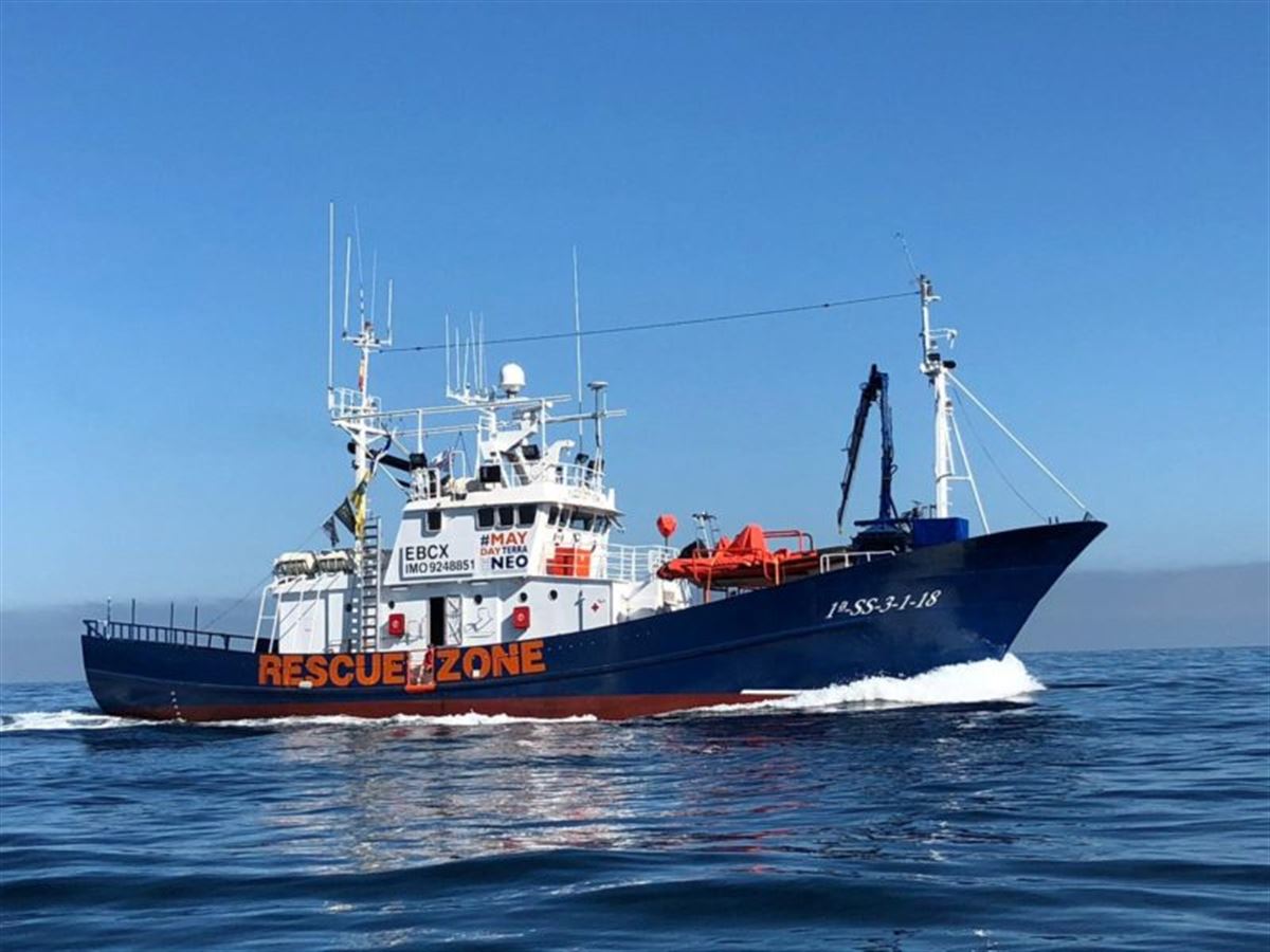 El buque de rescate Aita Mari. Imagen de archivo.