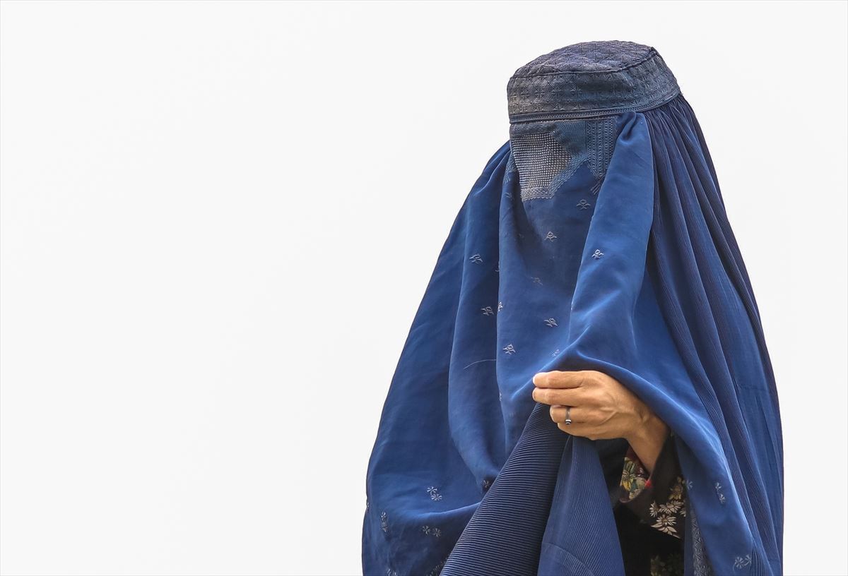 Mujer afgana. Imagen: EITB Media