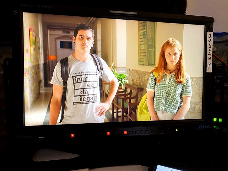 Unax (Iñaki Mujika) eta Iraia (Malen Azpirotz)