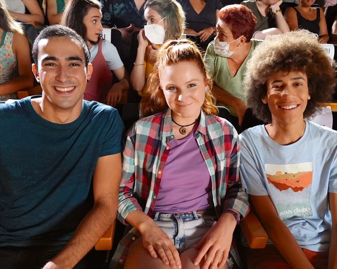 Ander Lacalle, Malen Azpirotz eta Julen Castillo