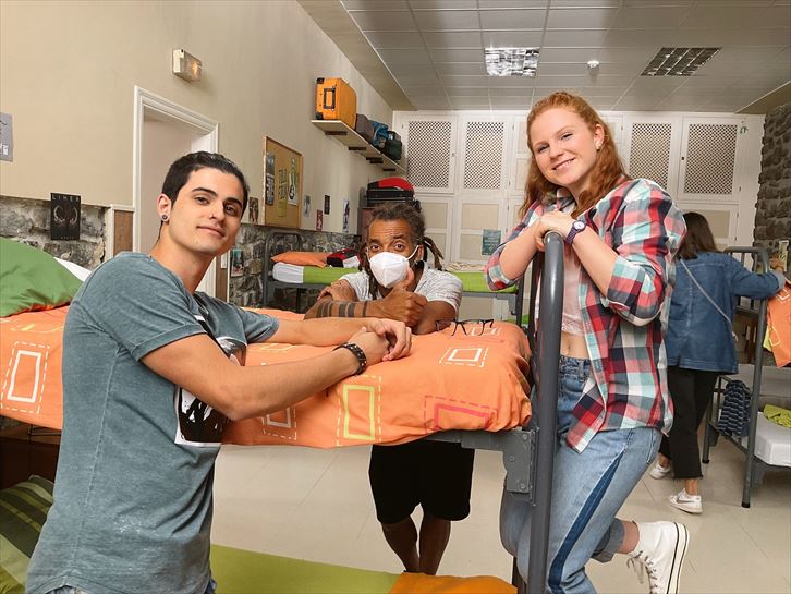 Iñaki Mujika, Karlos Nguema eta Malen Azpirotz