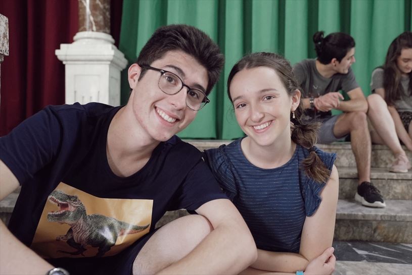 Ibai (Joanes Echeveste) eta June (Lorea Intxausti)