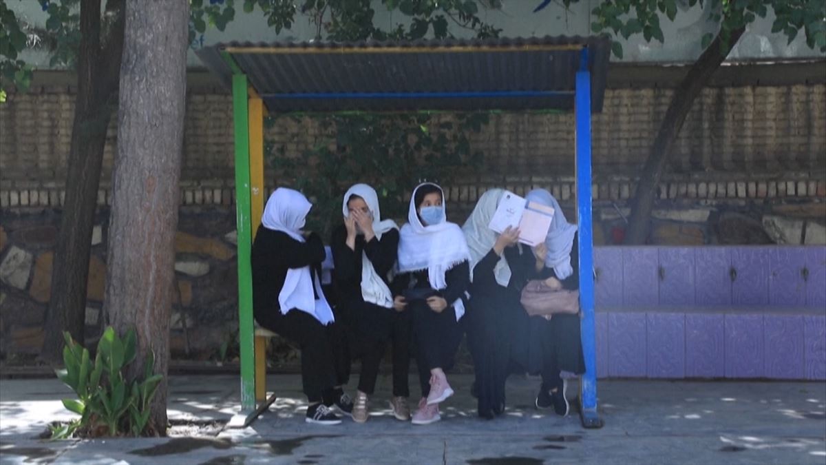 Afganistango emakumeak, artxiboko irudian.