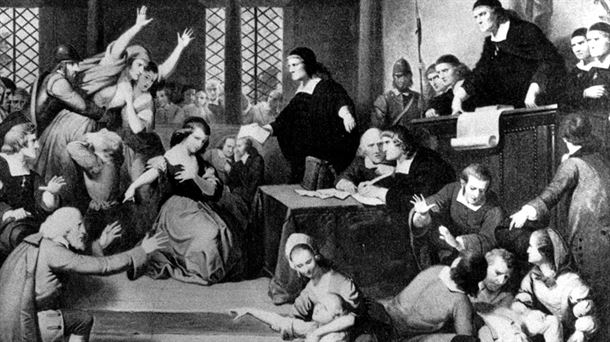 La histeria colectiva caracterizó los Juicios de Salem.