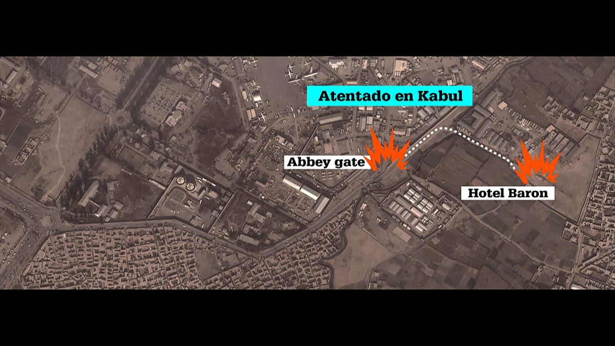 Doble atentado en Kabul
