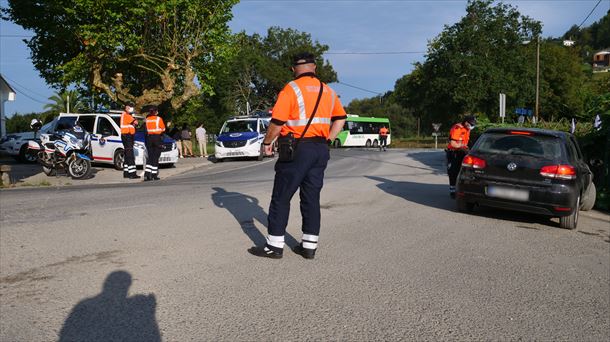 Legez kanpoko festa Astigarragan. Argazkia: Ertzaintza.