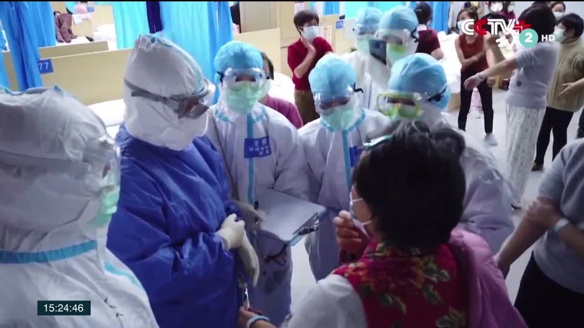 Personal sanitario de Wuhan