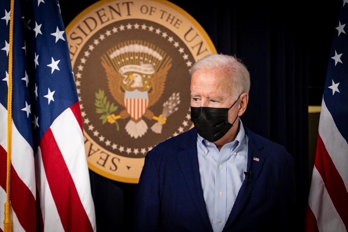 Joe Biden, Ameriketako Estatu Batuetako (AEB) presidentea. Artxiboko argazkia: EFE