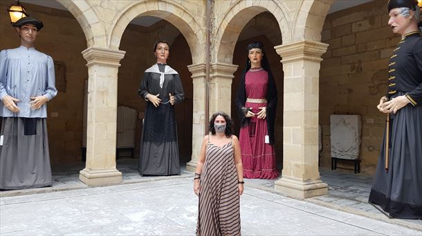 Visitamos a los Gigantes y Cabezudos del Euskal Museoa
