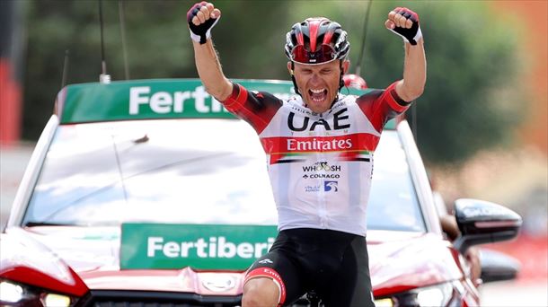 Rafal Majka, ganador de la 15ª etapa de la Vuelta a España 2021