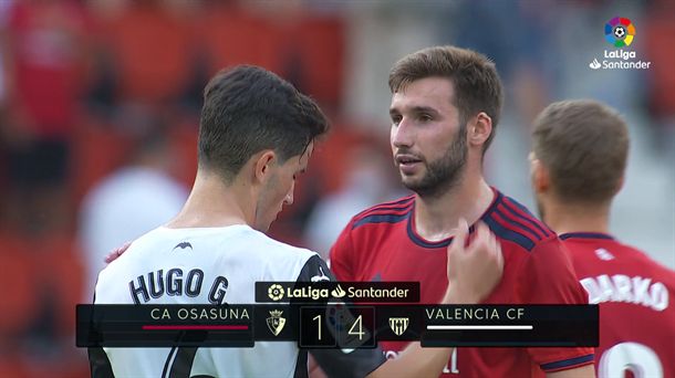 Osasuna vs Valentzia: Santander Ligako laburpena, golak eta jokaldirik onenak