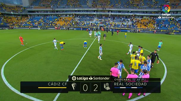 Cádiz vs. Real Sociedad: resumen, goles y mejores jugadas de LaLiga Santander