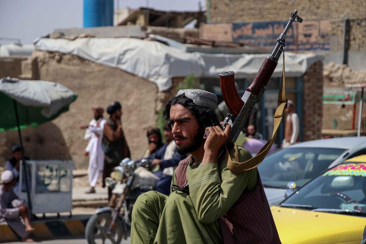 Taliban bat Kandaharren. Argazkia: EFE.