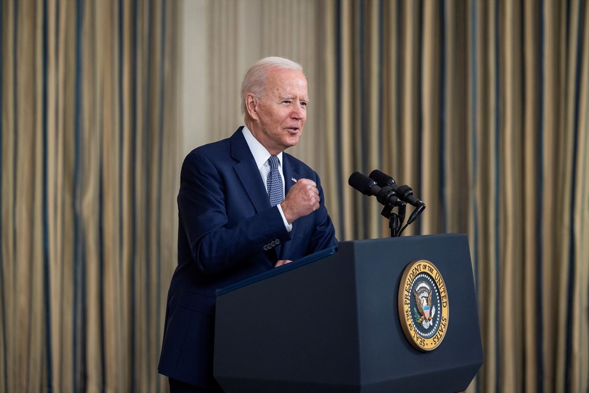 Joe Biden, el presidente de Estados Unidos. Foto: EFE