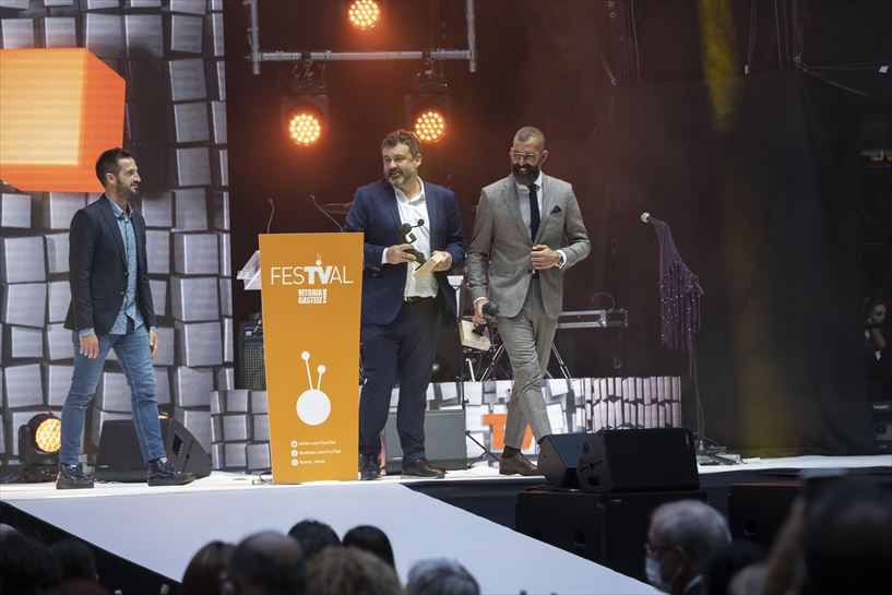 EITB Mediako profesionalen ordezkaritza zabala FesTVal jaialdian. (EITB Media)
