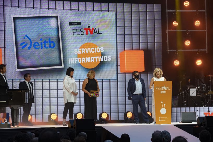 EITB Mediako profesionalen ordezkaritza zabala FesTVal jaialdian. (EITB Media)