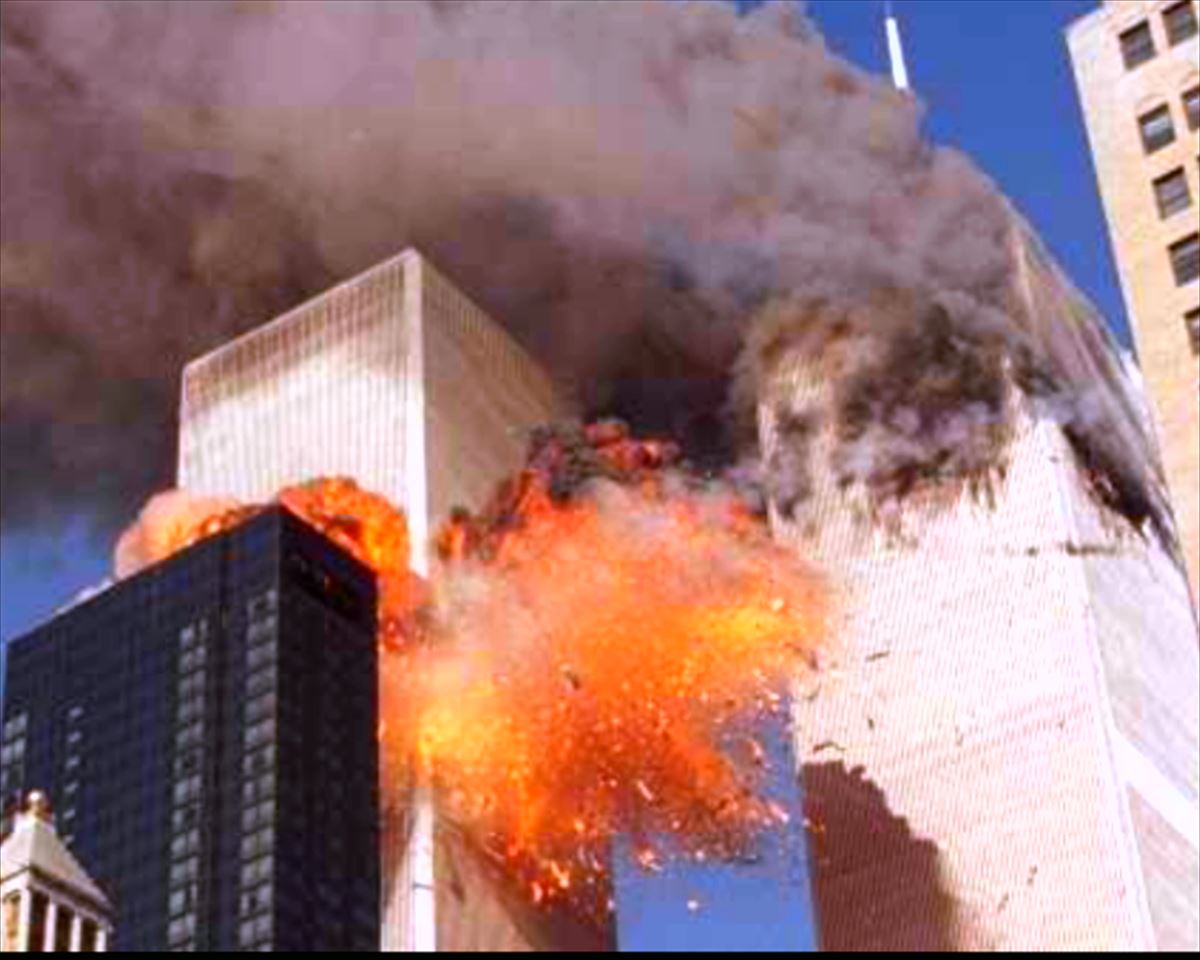 World Trade Center, satelite bidez hartutako irudian. Argazkia: EFE.  