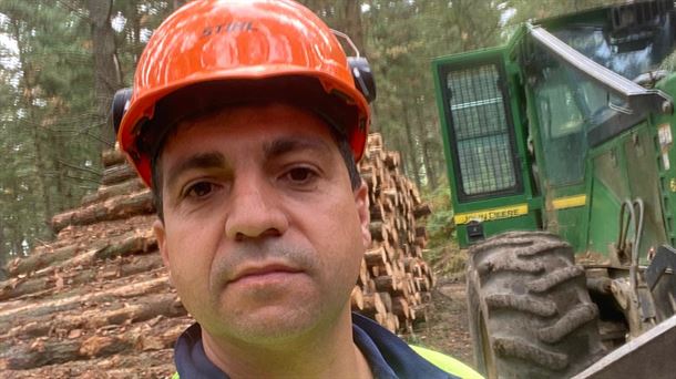 Trabajos forestales: "El mayor problema de los trabajadores forestales es la falta de formación"