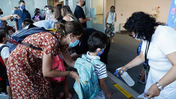 Un colegio de Donostia-San Sebastián. Foto: EFE