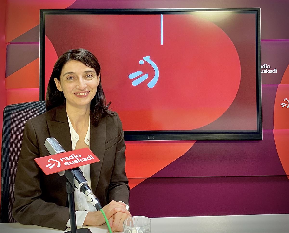 Pilar Llop Justizia ministroa. Argazkia: Radio Euskadi