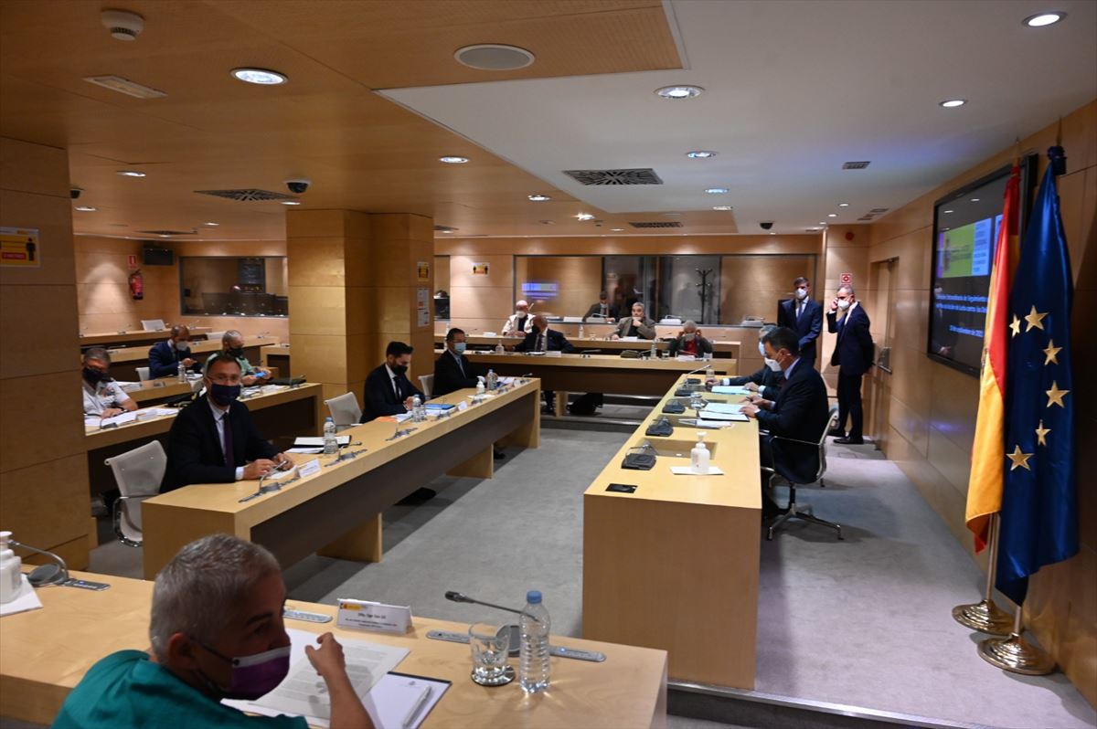 Reunión de la Comisión de seguimiento del Plan de acción contra los delitos de odio. Foto: EFE