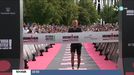 El francés Yannick Matejic y la turca Sera Sayar ganan el Ironman de Vitoria-Gasteiz