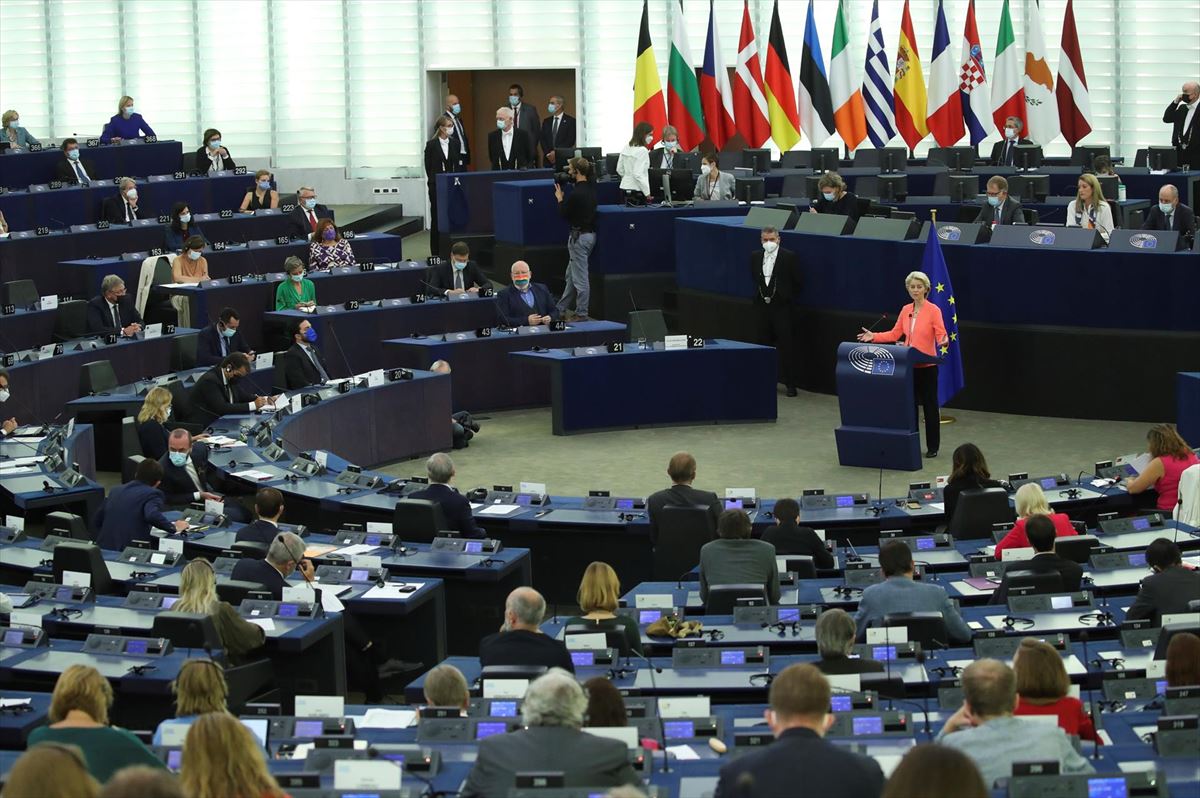 Foto de archivo del Parlamento europeo.