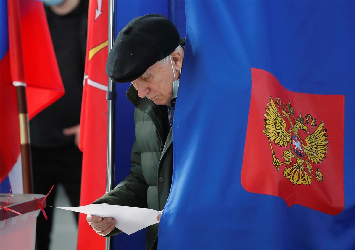 Elecciones en Rusia. Foto: Efe