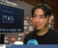 Paul Urkijo presenta en el Zinemaldia el rodaje de su próxima película, Irati