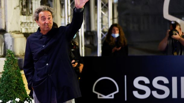 Paolo Sorrentino, 2021eko Zinemaldian. Argazkia: Efe. 