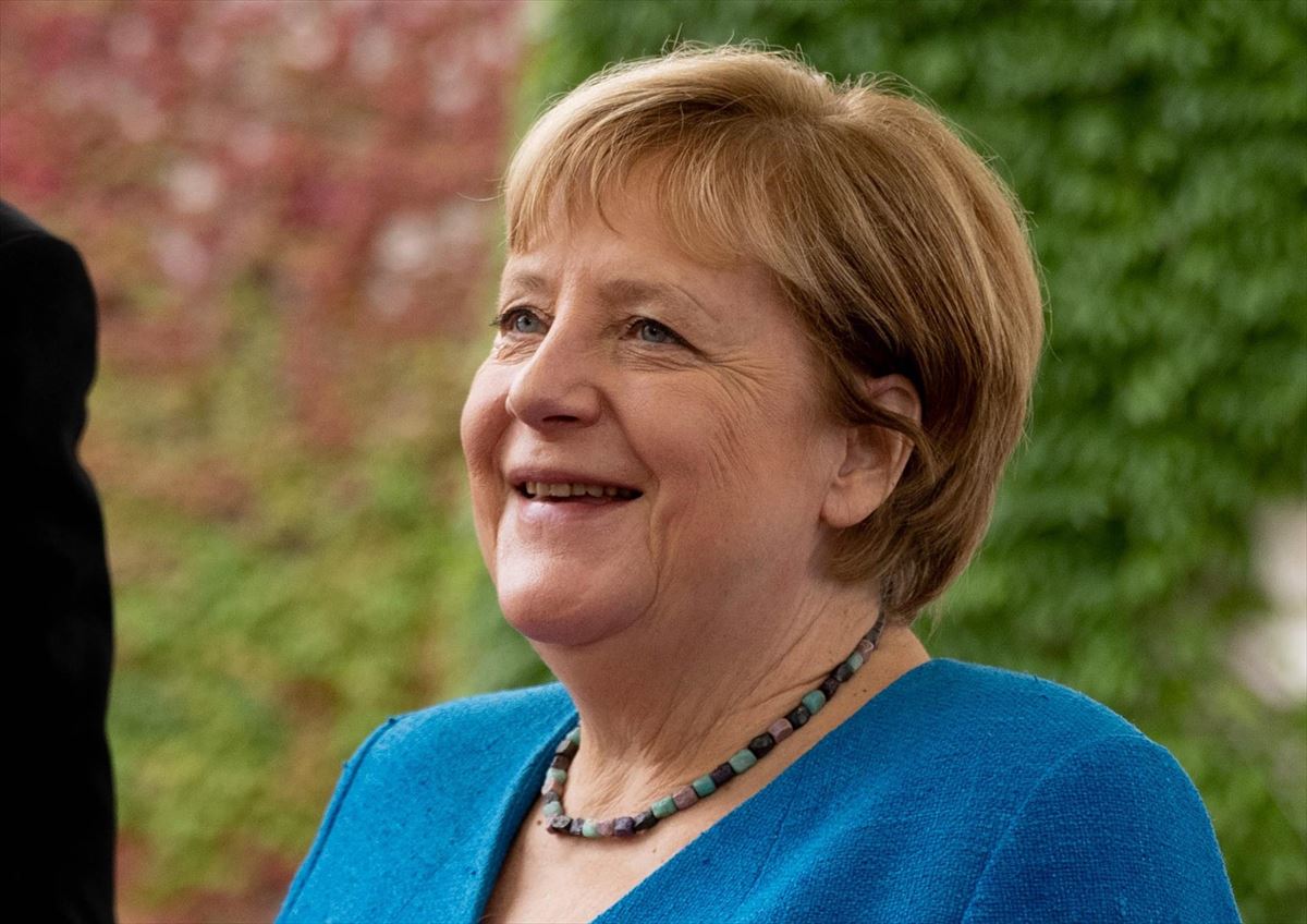 Angela Merkel, el 16 de septiembre de 2021. Foto de archivo: EFE.