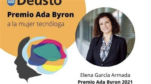 Elena García Armada, premio Ada Byron a la Mujer Tecnóloga