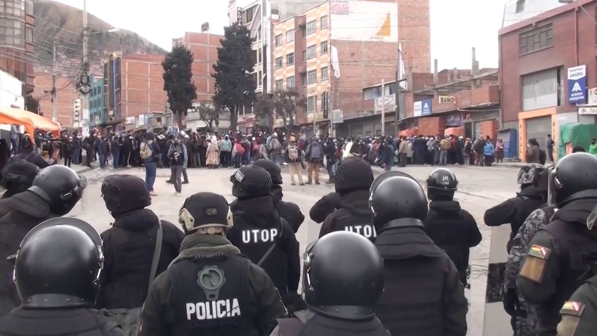 Incidentes en Bolivia