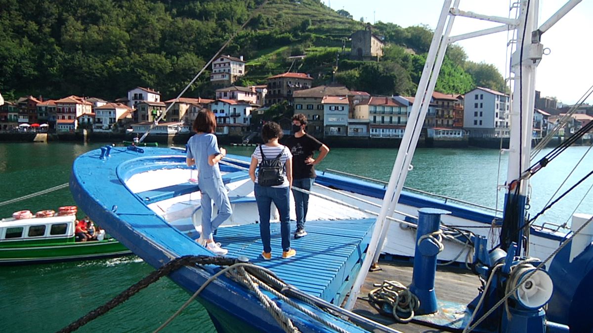 El barco museo Mater de Pasaia ofrece visitas guiadas de jueves a domingo 