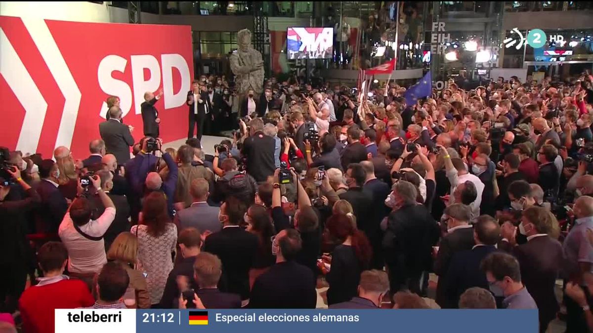 Olaf Scholz, el candidato del Partido Socialdemócrata alemán (SPD). Foto: EFE