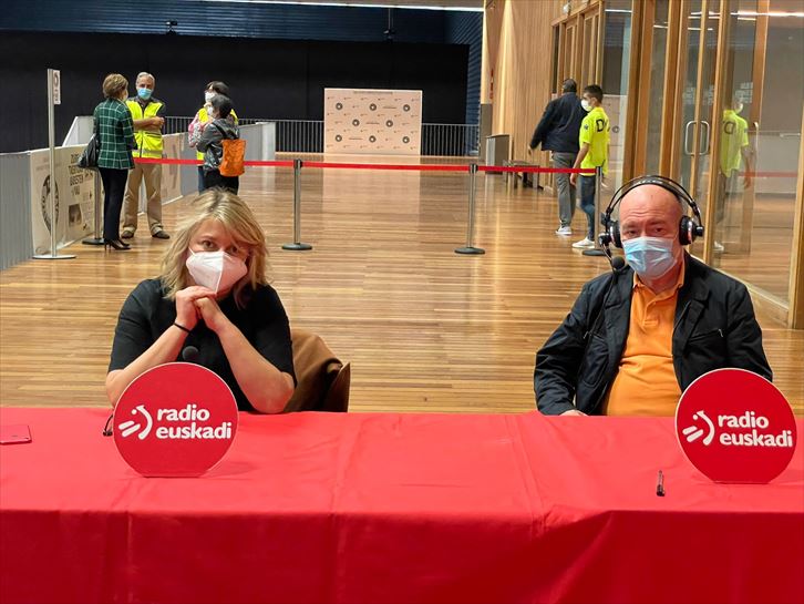 Txani Rodríguez y Juan Ignacio Pérez Iglesias