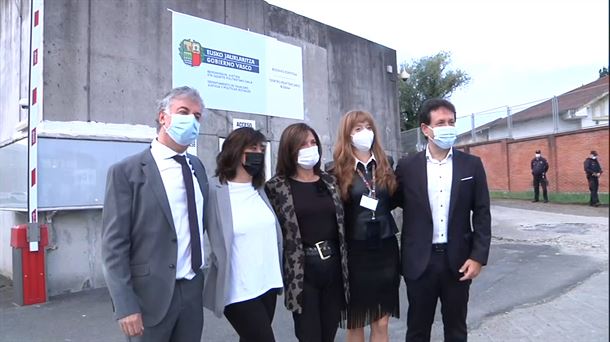 Acto en el Centro Penitenciario de Bizkaia.