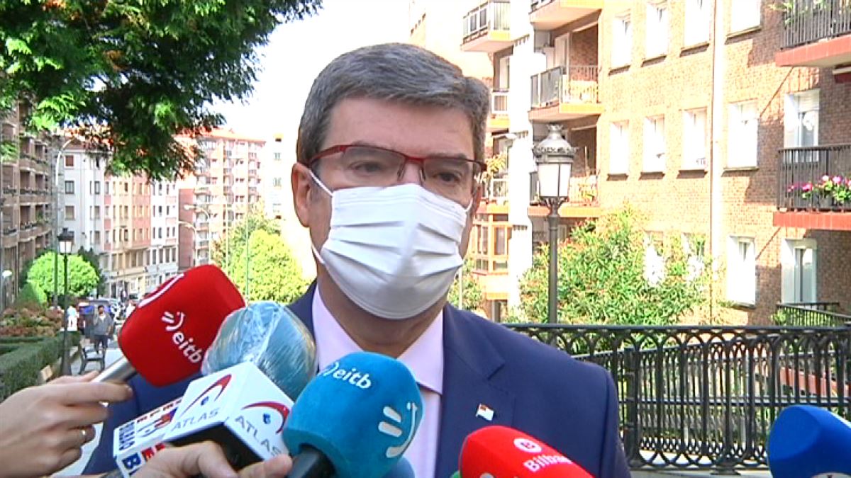Juan Mari Aburto: ''Quienes vengan a Bilbao a delinquir sobran de nuestras calles''
